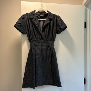 NOOWORKS size large cinch-waist dress